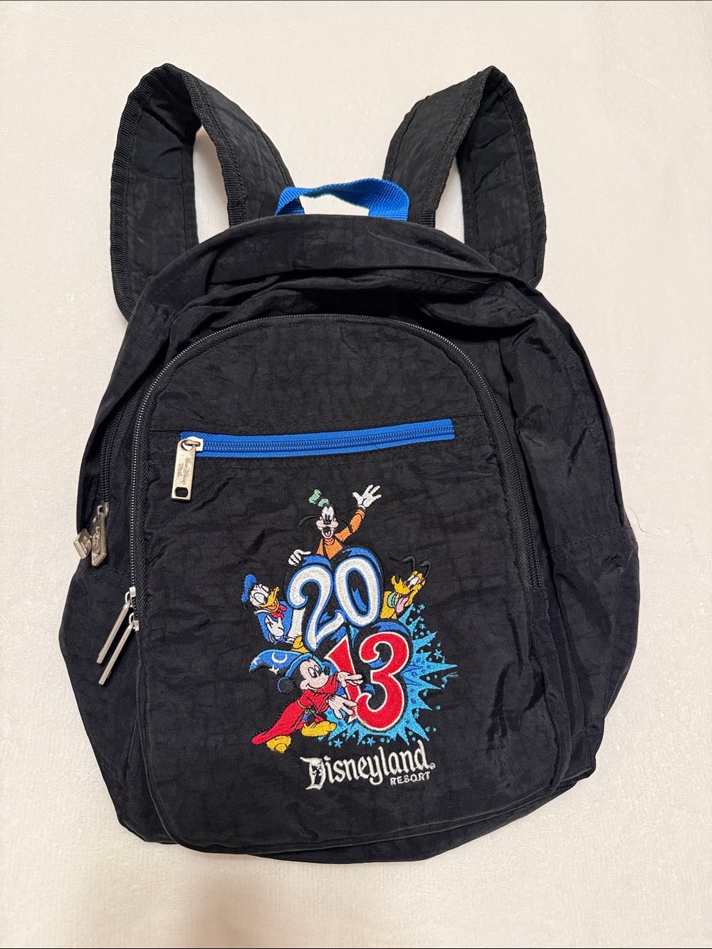 Disneyland Resort Authentic 2013 Nylon Backpack